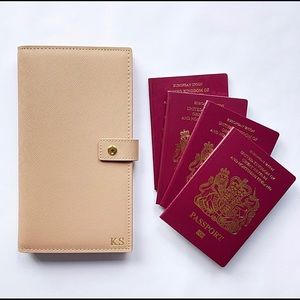 🆕 Sienna Olivia Leather Travel Wallet